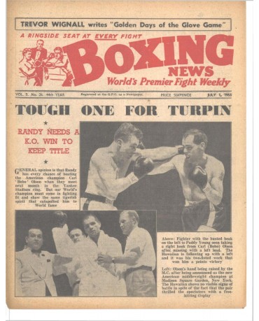 Boxing News magazin 1.7.1953 Download pdf