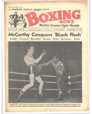 Boxing News magazin 10.12.1954 Download pdf