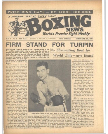 Boxing News magazin 11.2.1953 Download pdf