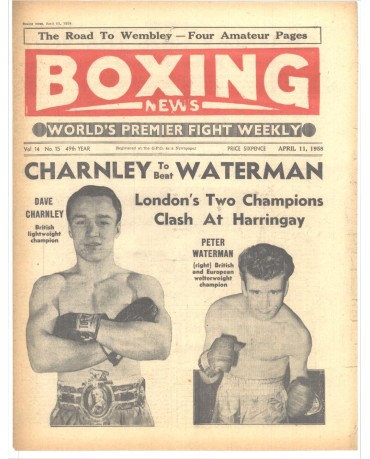 Boxing News magazine 11.4.1958 Download pdf