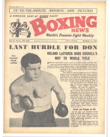 Boxing News magazin 12.3.1954 Download pdf