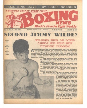 Boxing News magazin 12.8.1953 Download pdf