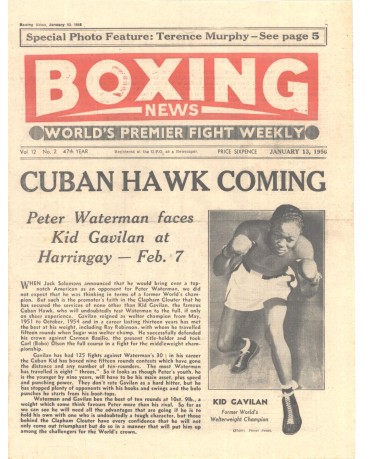 Boxing News magazine 13.1.1956 Download pdf