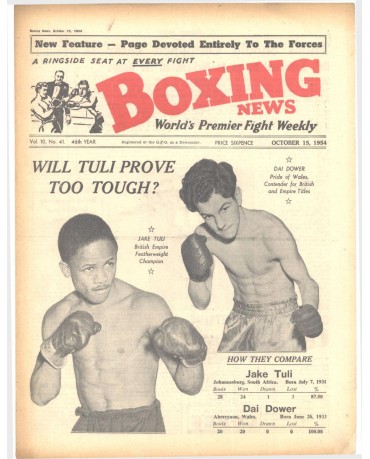 Boxing News magazin 15.10.1954 Download pdf
