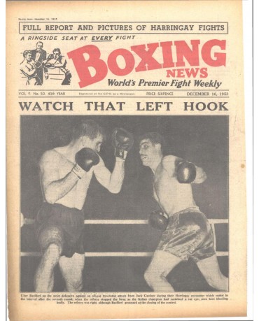 Boxing News magazin 16.12.1953 Download pdf