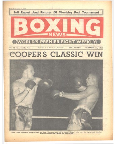 Boxing News magazine 17.10.1958 Download pdf