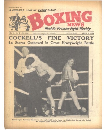 Boxing News magazin 2.4.1954 Download pdf
