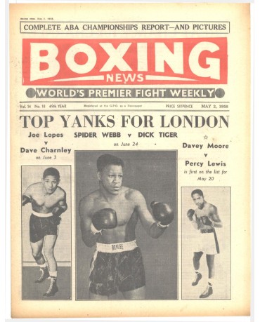 Boxing News magazin 2.5.1958 Download pdf