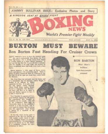 Boxing News magazin 2.7.1954 Download pdf