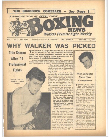 Boxing News magazin 21.1.1953 Download pdf