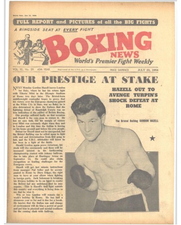 Boxing News magazin 23.7.1954 Download pdf