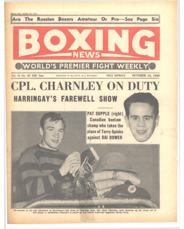 Boxing News magazine 24.10.1958 Download pdf
