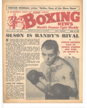 Boxing News magazin 24.6.1953 Download pdf