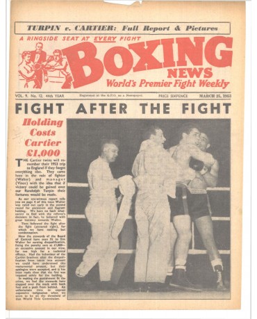Boxing News magazin 25.3.1953 Download pdf