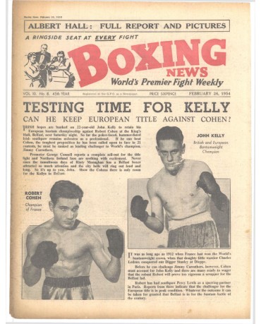 Boxing News magazin 26.2.1954 Download pdf