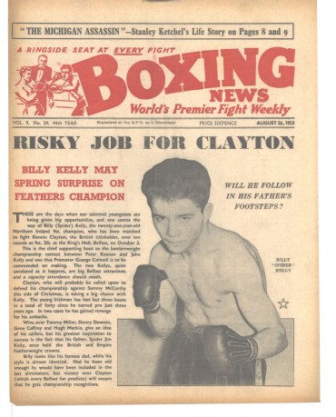Boxing News magazin 26.8.1953 Download pdf