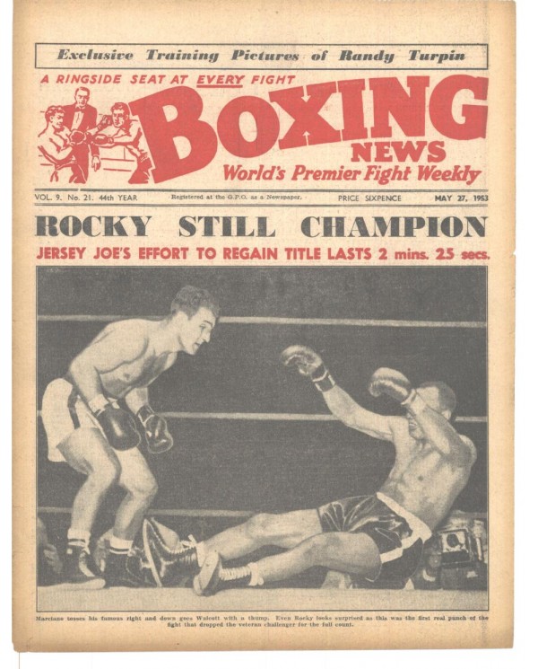 Boxing News magazin 27.5.1953 Download pdf