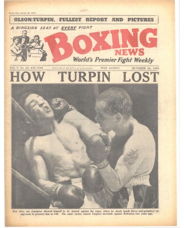 Boxing News magazin 28.10.1953 Download pdf