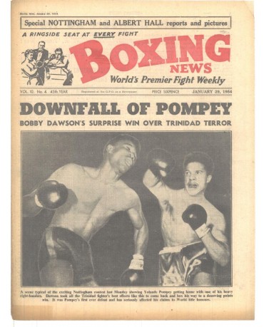 Boxing News magazin 29.1.1954 Download pdf