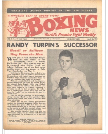 Boxing News magazin 29.4.1953 Download pdf