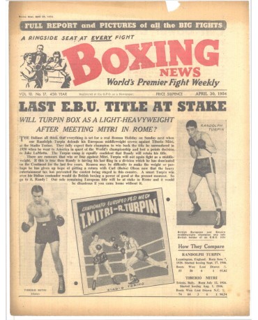 Boxing News magazin 30.4.1954 Download pdf