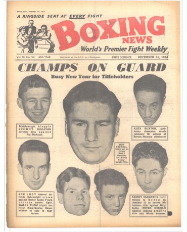 Boxing News magazin 31.12.1954 Download pdf