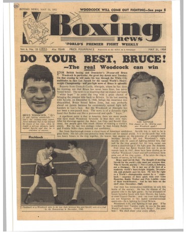 Boxing News magazine 31.5.1950 Download pdf