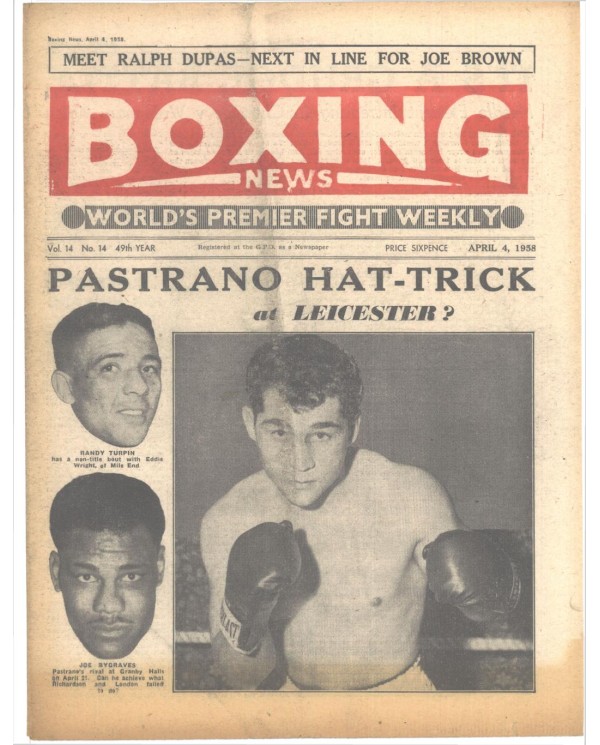 Boxing News magazin 4.4.1958 Download pdf