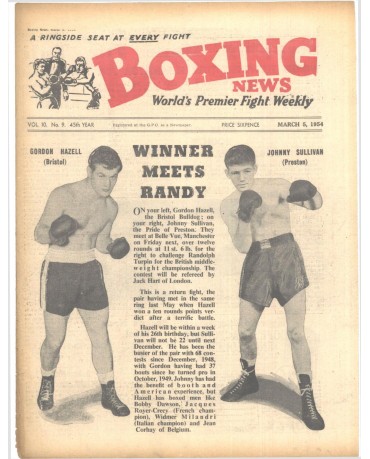 Boxing News magazin 5.3.1954 Download pdf