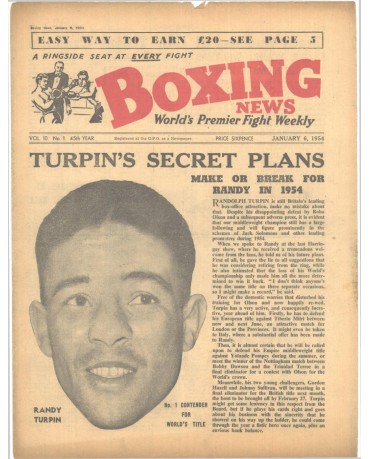 Boxing News magazin 6.1.1954 Download pdf