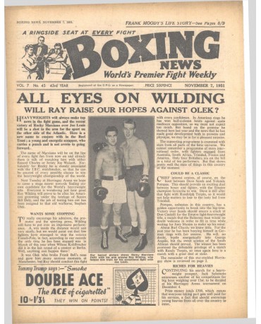 Boxing News magazin 7.11.1951 Download pdf