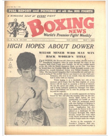 Boxing News magazin 7.5.1954 Download pdf