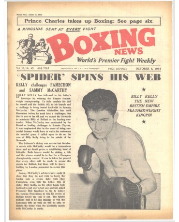 Boxing News magazin 8.10.1954 Download pdf