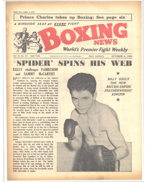 Boxing News magazin 8.10.1954 Download pdf