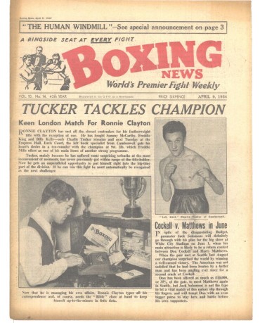 Boxing News magazin 9.4.1954 Download pdf