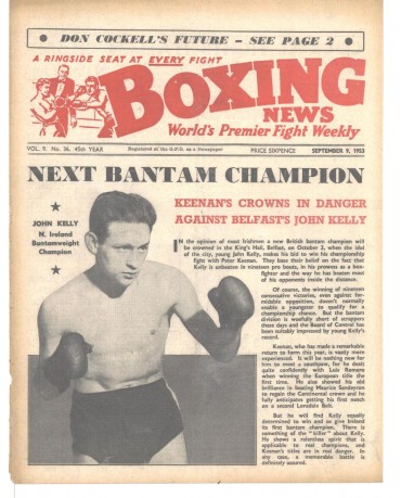 Boxing News magazin 9.9.1953 Download pdf