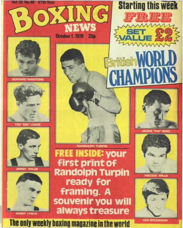 Boxing News magazine  1.10.1976 Download pdf