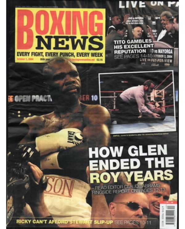 Boxing News magazine 1.10.2004 Download pdf