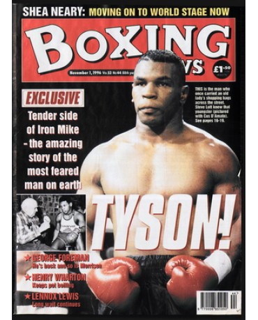 Boxing News magazine 1.11.1996 Download pdf