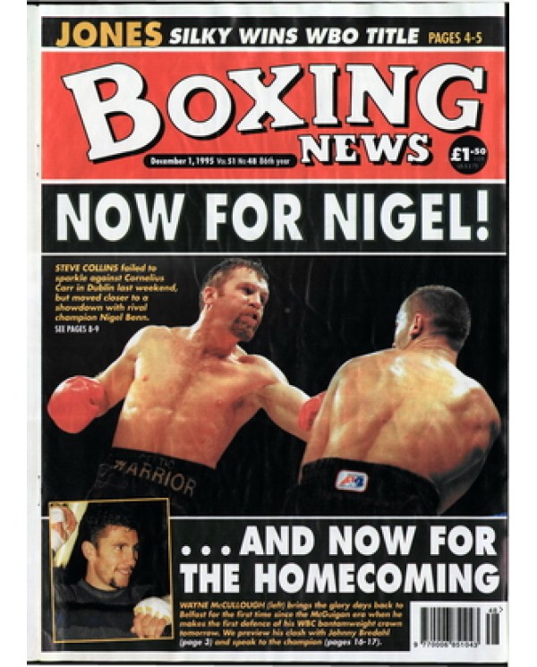 Boxing News magazine 1.12.1995 Download pdf