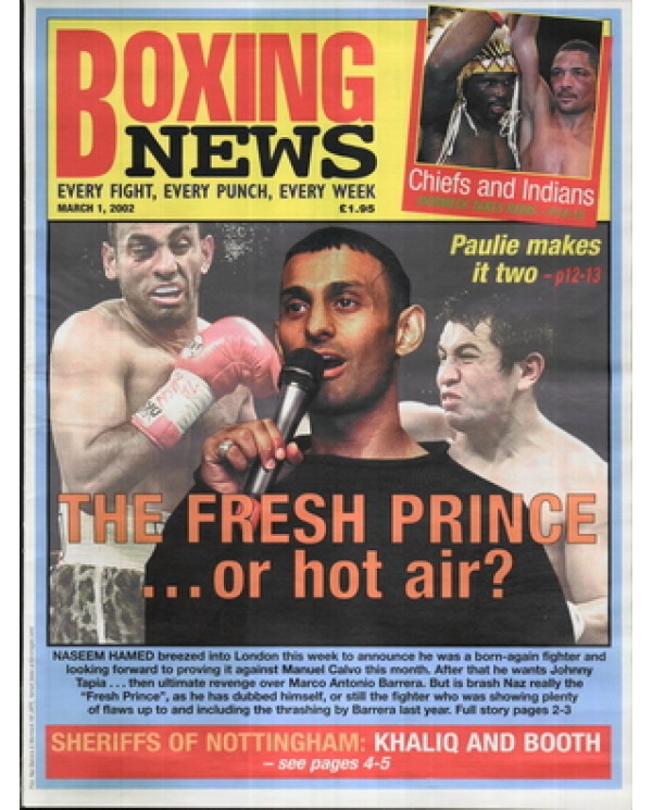 Boxing News magazine 1.3.2002 Download pdf