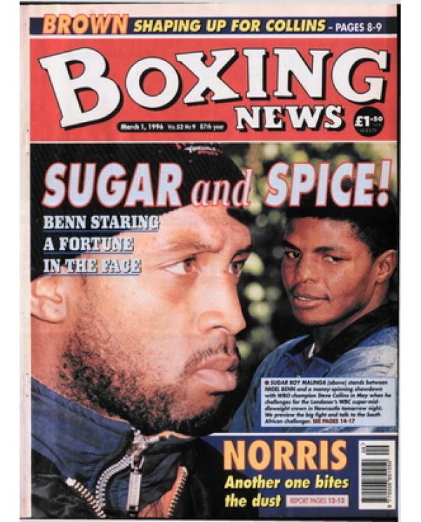 Boxing News magazine 1.3.1996 Download pdf