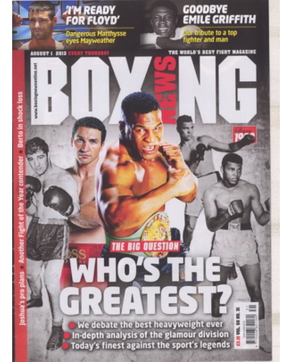 Boxing News magazine 1.8.2013 Download pdf