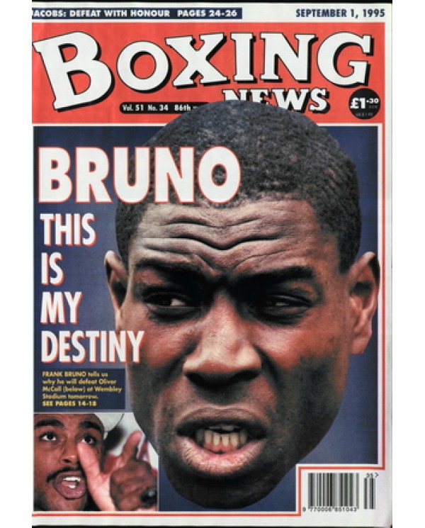 Boxing News magazine 1.9.1995 Download pdf