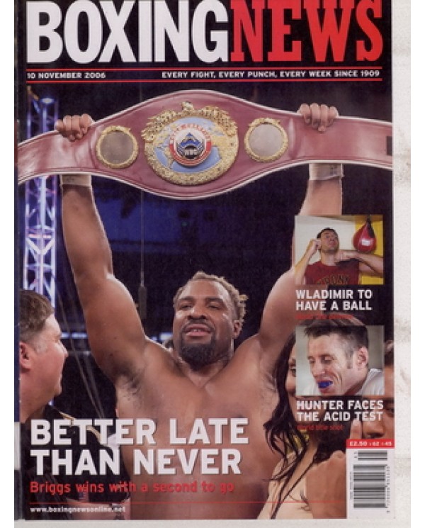 Boxing News magazine 10.11.2006 Download pdf