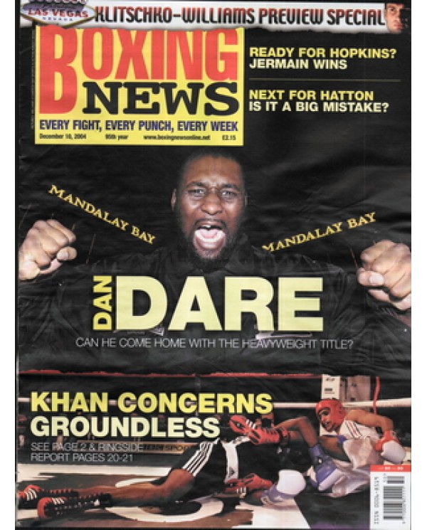 Boxing News magazine 10.12.2004 Download pdf