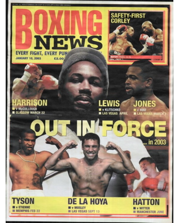 Boxing News magazine 10.1.2003 Download pdf