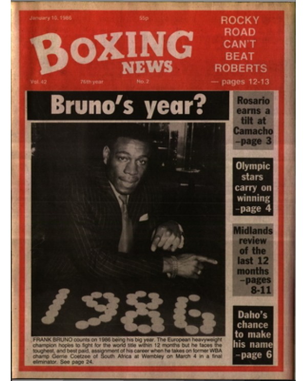 Boxing News magazine 10.1.1986 Download pdf