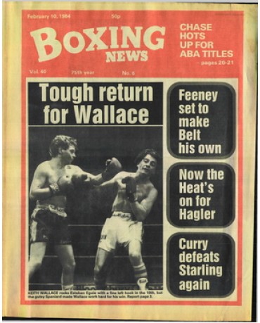 Boxing News magazine 10.2.1984 Download pdf