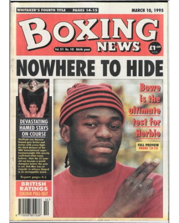 Boxing News magazine 10.3.1995 Download pdf
